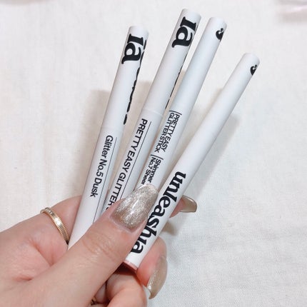 プリティー イージーグリッタースティック/unleashia/グリッターを使ったクチコミ(7枚目)