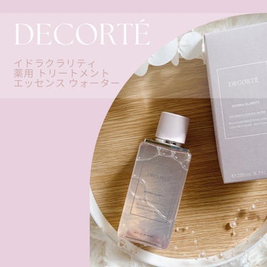 DECORTÉ イドラクラリティ　薬用 トリートメント エッセンス ウォーターのクチコミ「DECORTÉ コスメデコルテ
イドラクラリティ 
薬用 トリートメント エッセンス ウォータ.....」（1枚目）