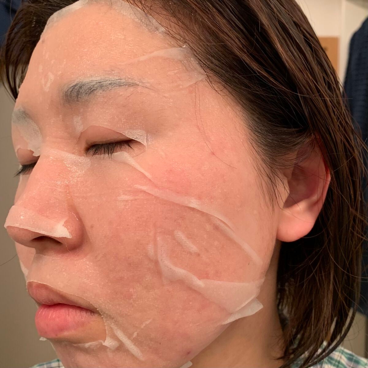 ミノン アミノモイスト ぷるぷるしっとり肌マスク/ミノン/シートマスク・パックを使ったクチコミ(5枚目)