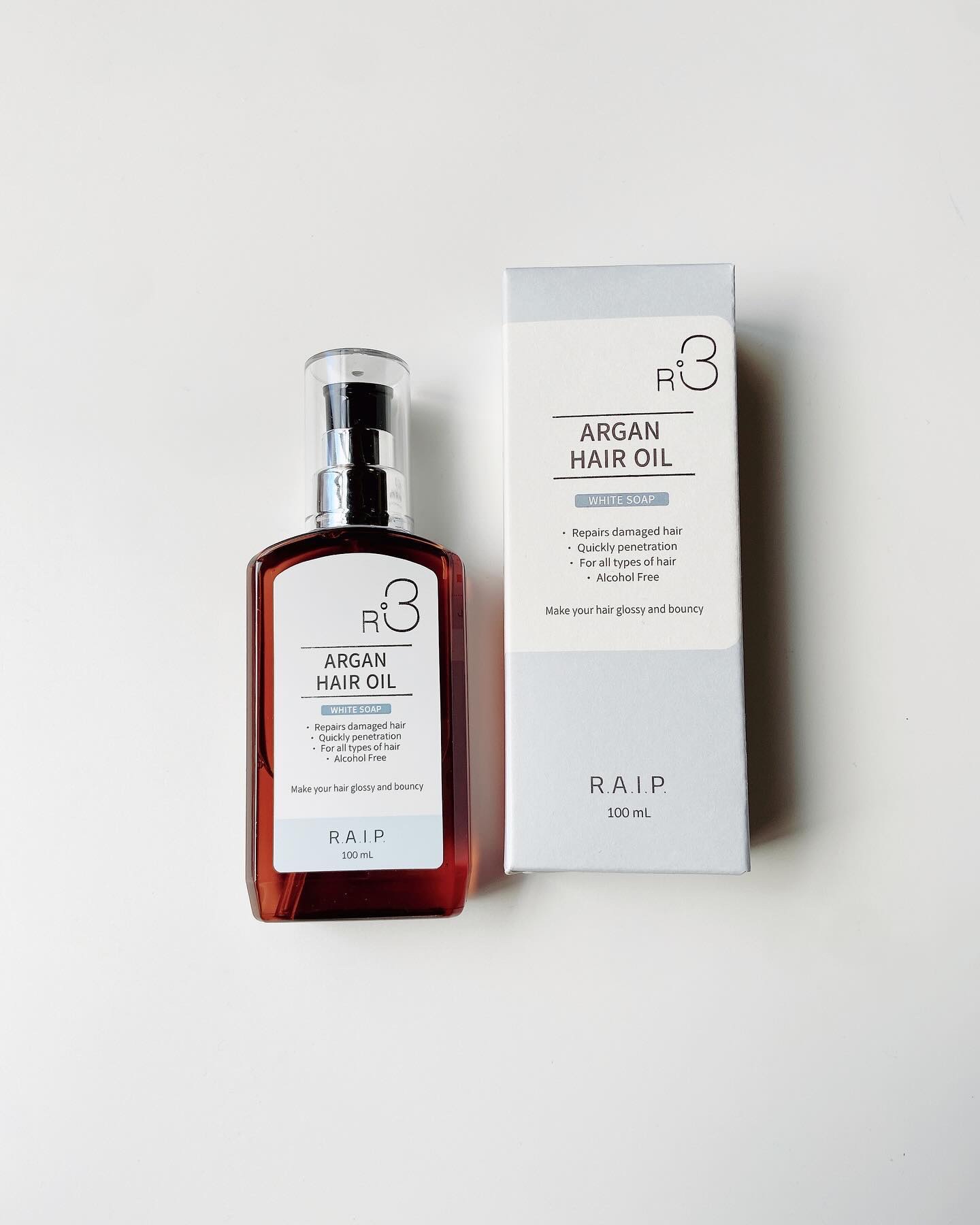 ライプ R3 アルガン ヘアオイル/RAIP/ヘアオイルを使ったクチコミ（2枚目）