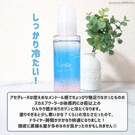 クーリスト スカルプクーラー フローラルミント/Coolist/頭皮ケアを使ったクチコミ(3枚目)