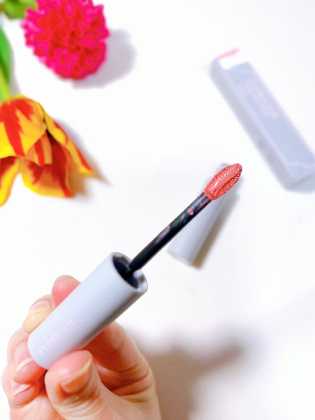 シフォンマット ルージュ/ESPRIQUE/口紅を使ったクチコミ(5枚目)