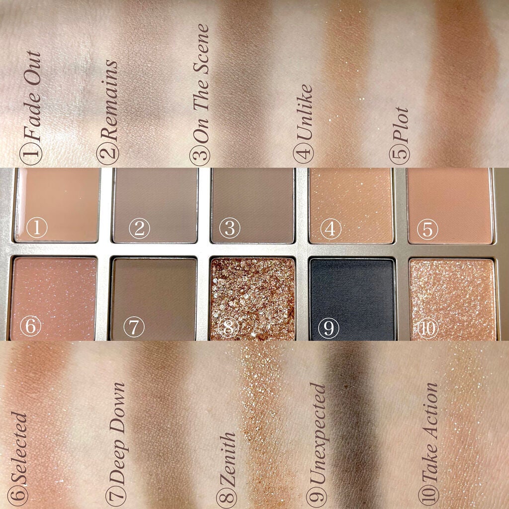 ニューデップスアイシャドウパレット/hince/アイシャドウパレットを使ったクチコミ(3枚目)