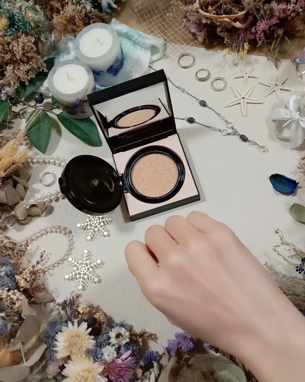 ロングラスティングコンシールフィクシングクッション /LUNA/クッションファンデーションを使ったクチコミ(4枚目)