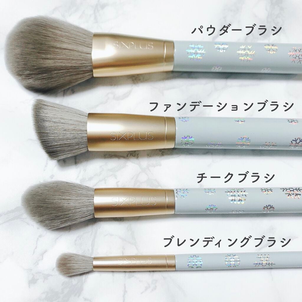 SIXPLUS メイクブラシ6本セット-Fairytaleシリーズ/SIXPLUS/メイクブラシを使ったクチコミ(2枚目)