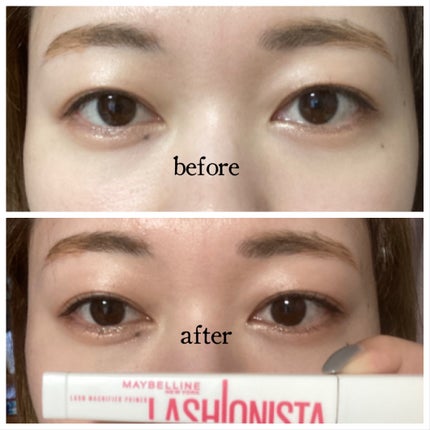 ラッシュニスタ プライマー/MAYBELLINE NEW YORK/マスカラ下地を使ったクチコミ(2枚目)