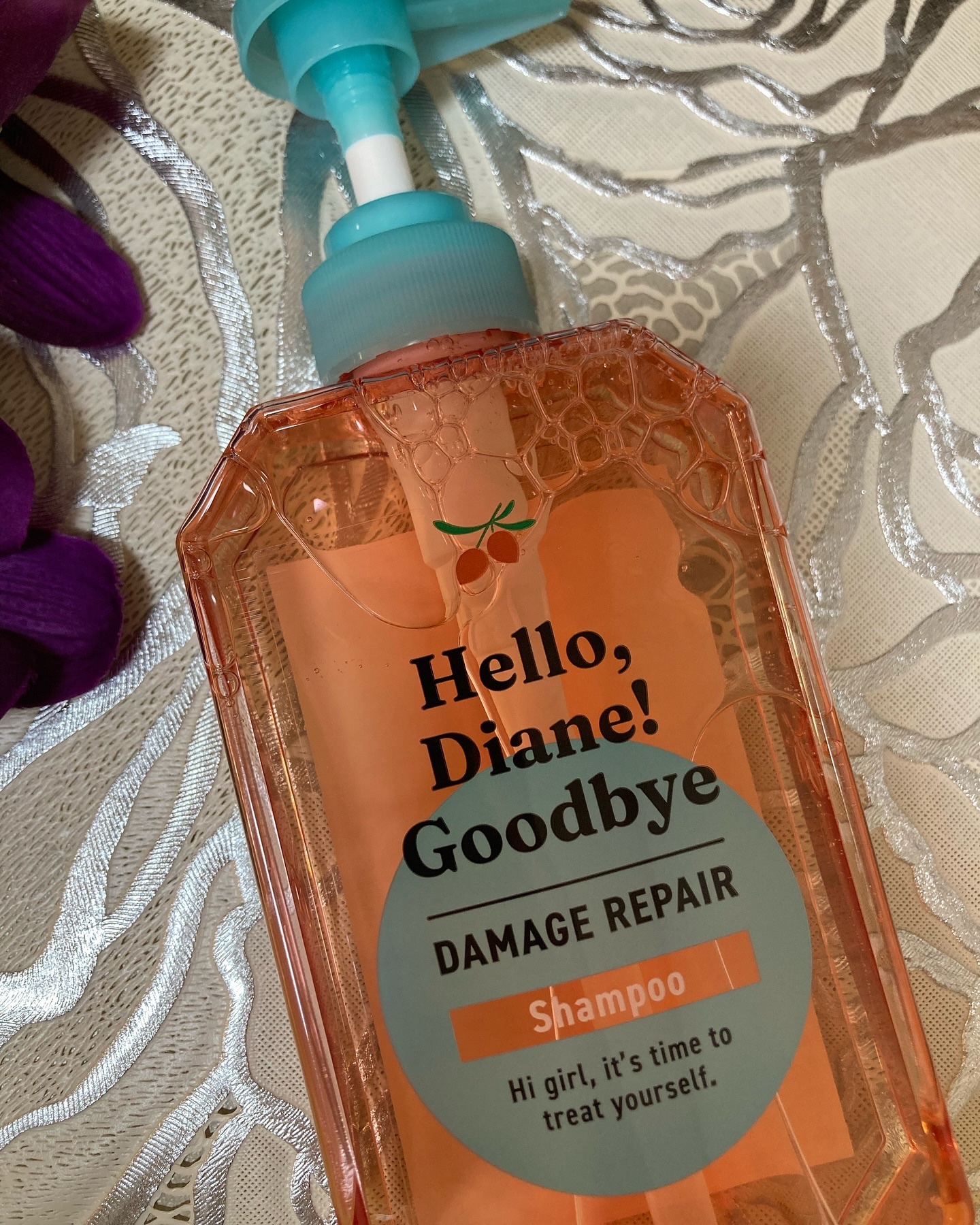 ハローダイアン グッバイ ダメージリペア シャンプー/トリートメント/ダイアン/市販シャンプーを使ったクチコミ（1枚目）
