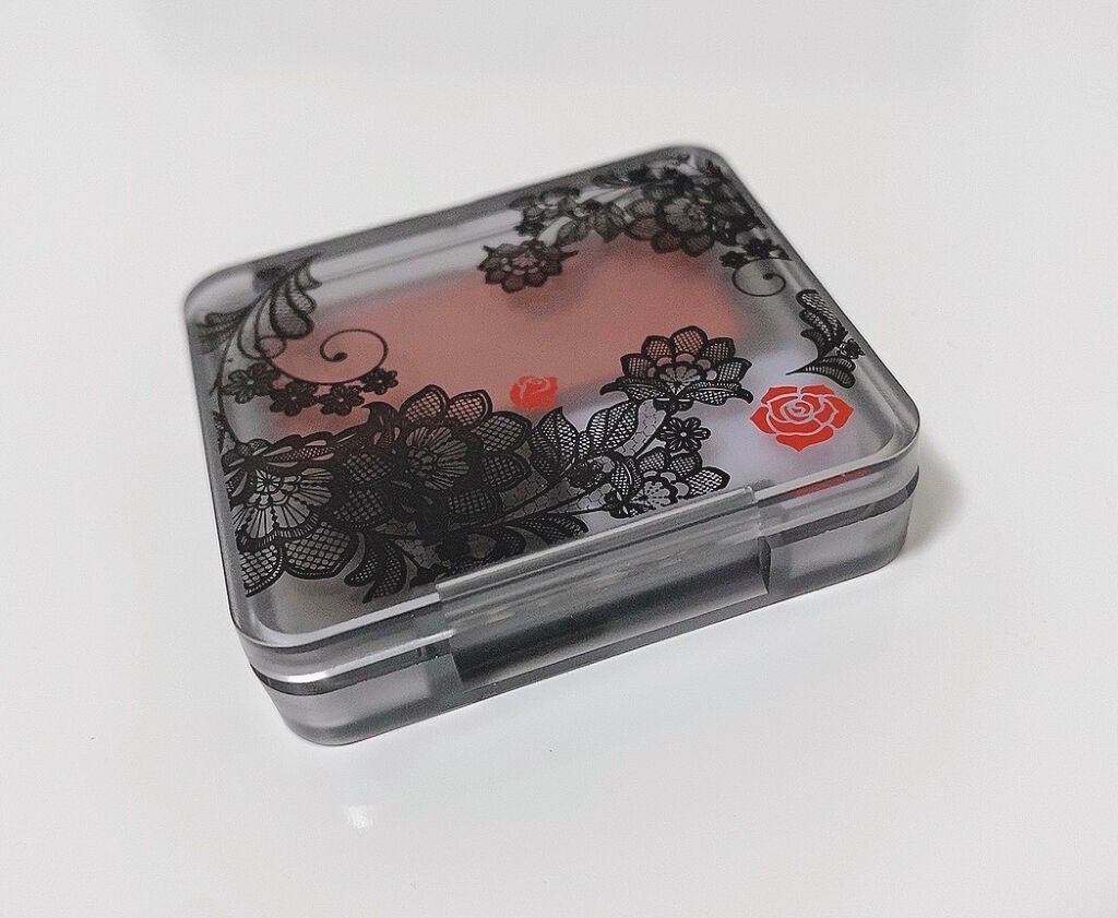 【限定】パウダー チーク 571 レッド系パール/ちふれ/パウダーチークを使ったクチコミ(1枚目)