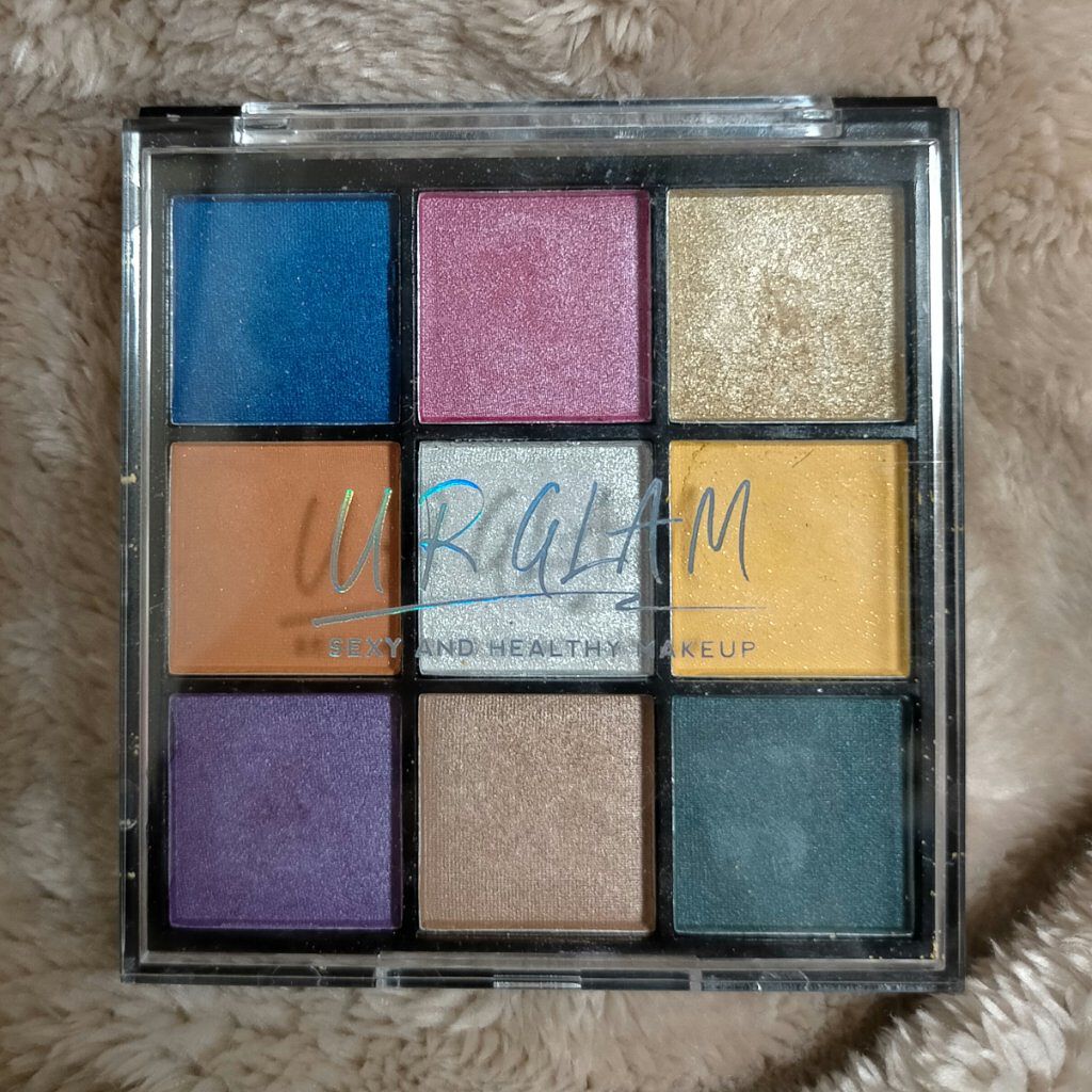 UR GLAM　BLOOMING EYE COLOR PALETTE/U R GLAM/アイシャドウパレットを使ったクチコミ（1枚目）