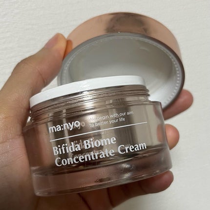 ビフィダバイオームコンセントレートクリーム/manyo/フェイスクリームを使ったクチコミ(1枚目)