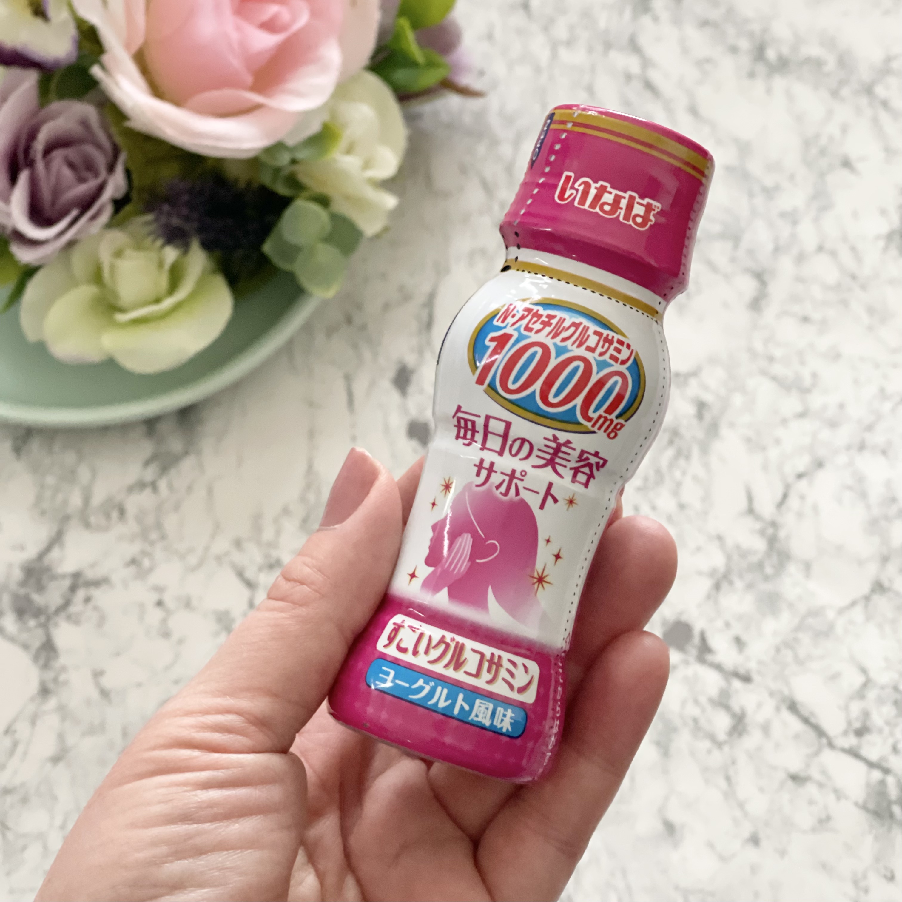 いなば食品 すごいグルコサミンドリンクのクチコミ「#プロモーション
#いなば食品から提供いただきました


いなば食品
すごいグルコサミンシリー.....」（2枚目）