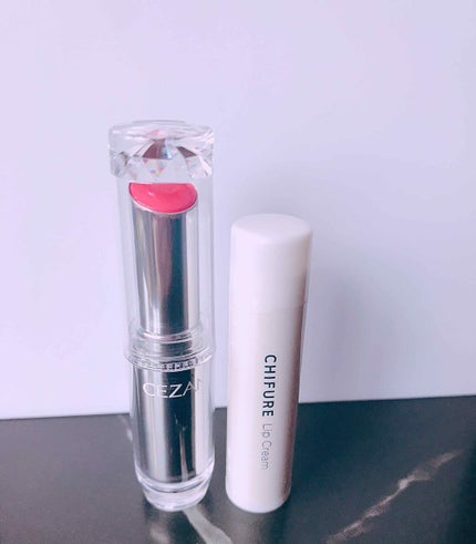 ラスティンググロスリップ/CEZANNE/口紅を使ったクチコミ(2枚目)