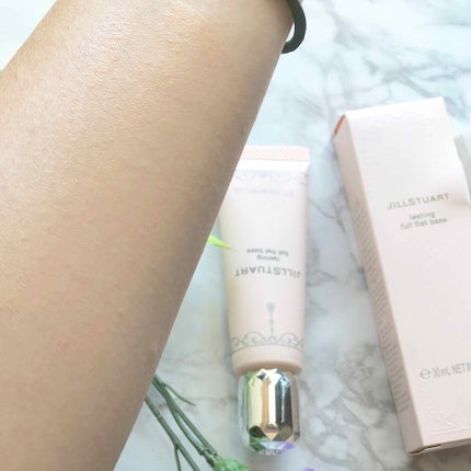 ラスティング フルフラットベース/JILL STUART/化粧下地を使ったクチコミ(4枚目)