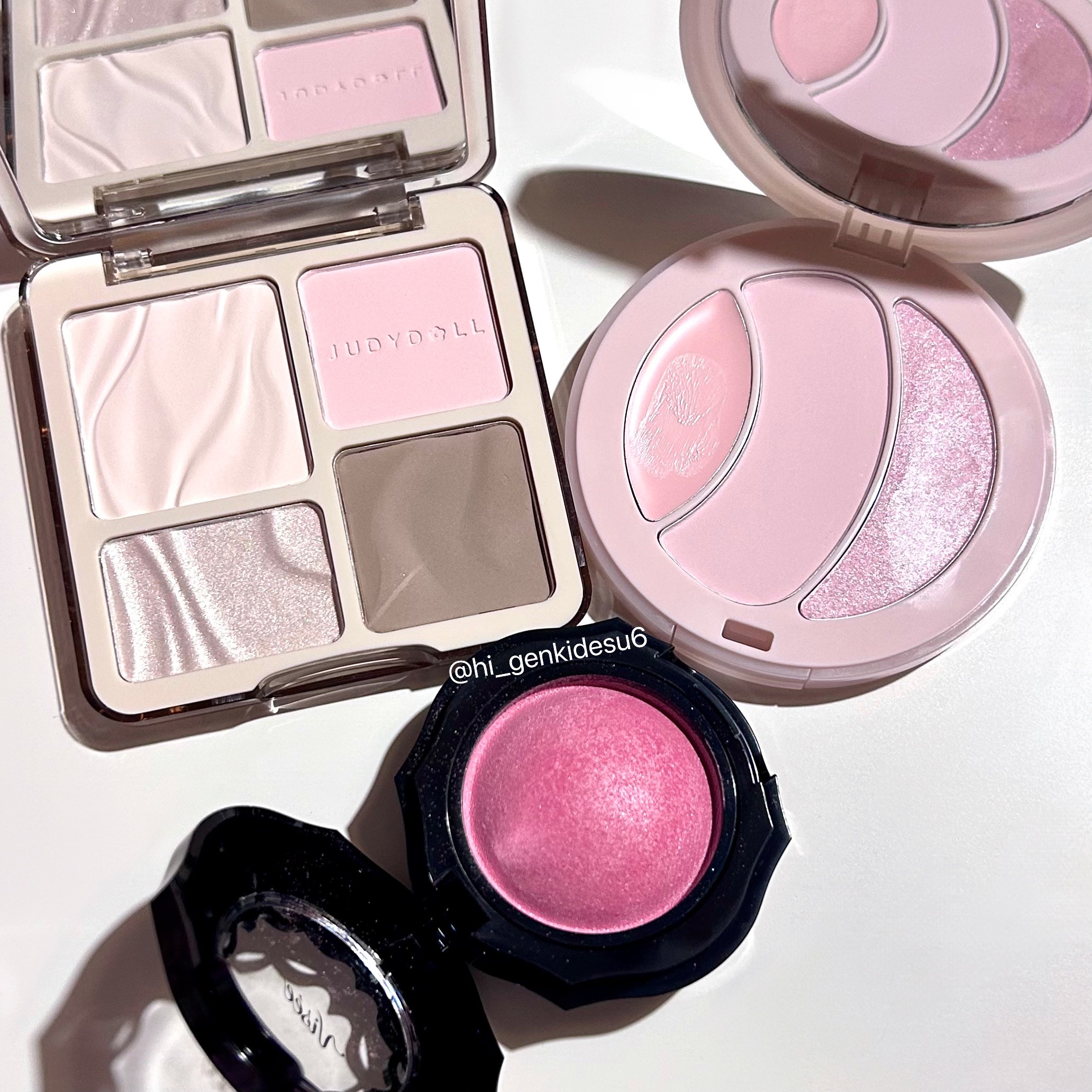 JUDYDOLL メリハリマスターパレット/JUDYDOLL/パウダーハイライトを使ったクチコミ（2枚目）