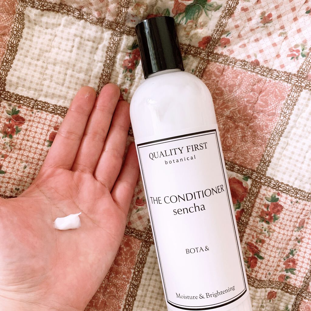 ボタアンド ザ シャンプー <sencha>/クオリティファースト/市販シャンプーを使ったクチコミ（3枚目）