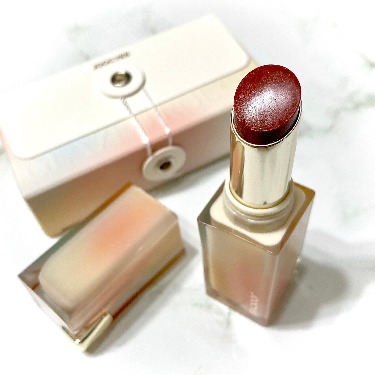 Joocyee グレーズフィルムルージュ/Joocyee/口紅を使ったクチコミ(6枚目)