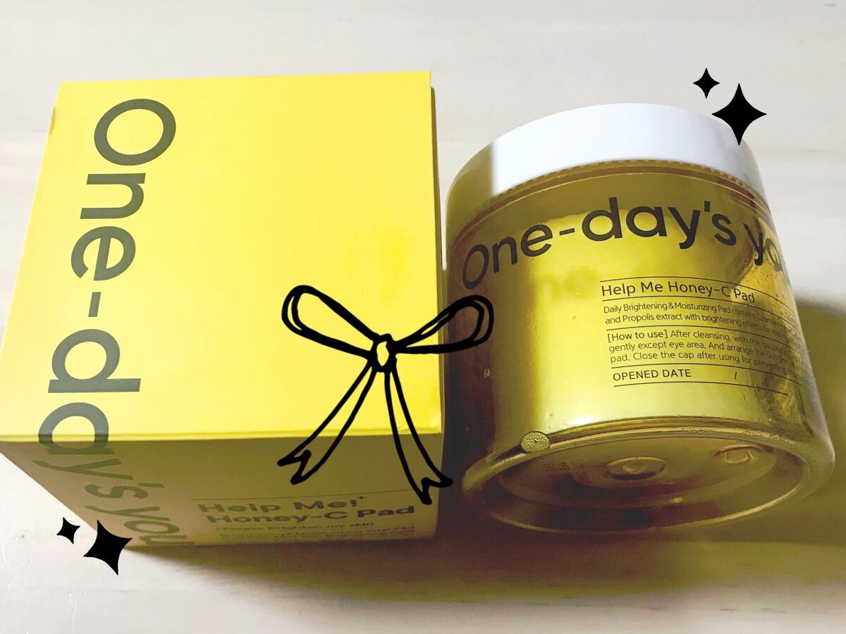 ヘルプミー! ハニーCパッド/One-day's you/トナーパッドを使ったクチコミ(2枚目)