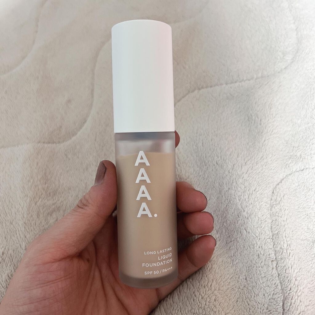 リキッドファンデーション/AAAA./クリーム・エマルジョンファンデーションを使ったクチコミ(3枚目)