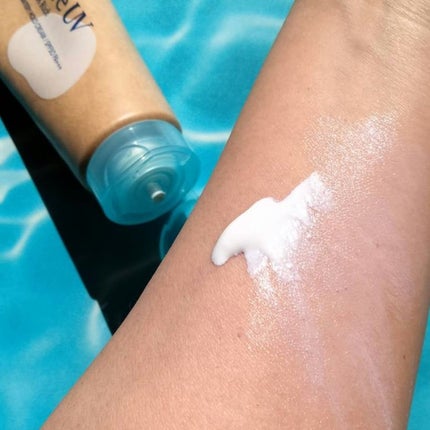 ビオレUV アクアリッチ ウォータリーホールドクリーム(水肌記憶UV)/ビオレ/日焼け止めクリームを使ったクチコミ(2枚目)