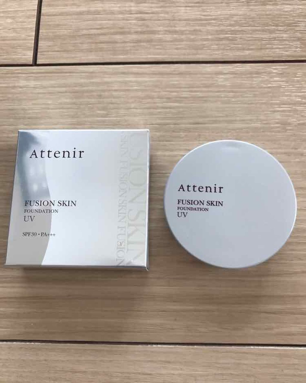 フュージョンスキン ファンデーションUV パウダー/アテニア/パウダーファンデーションを使ったクチコミ(1枚目)