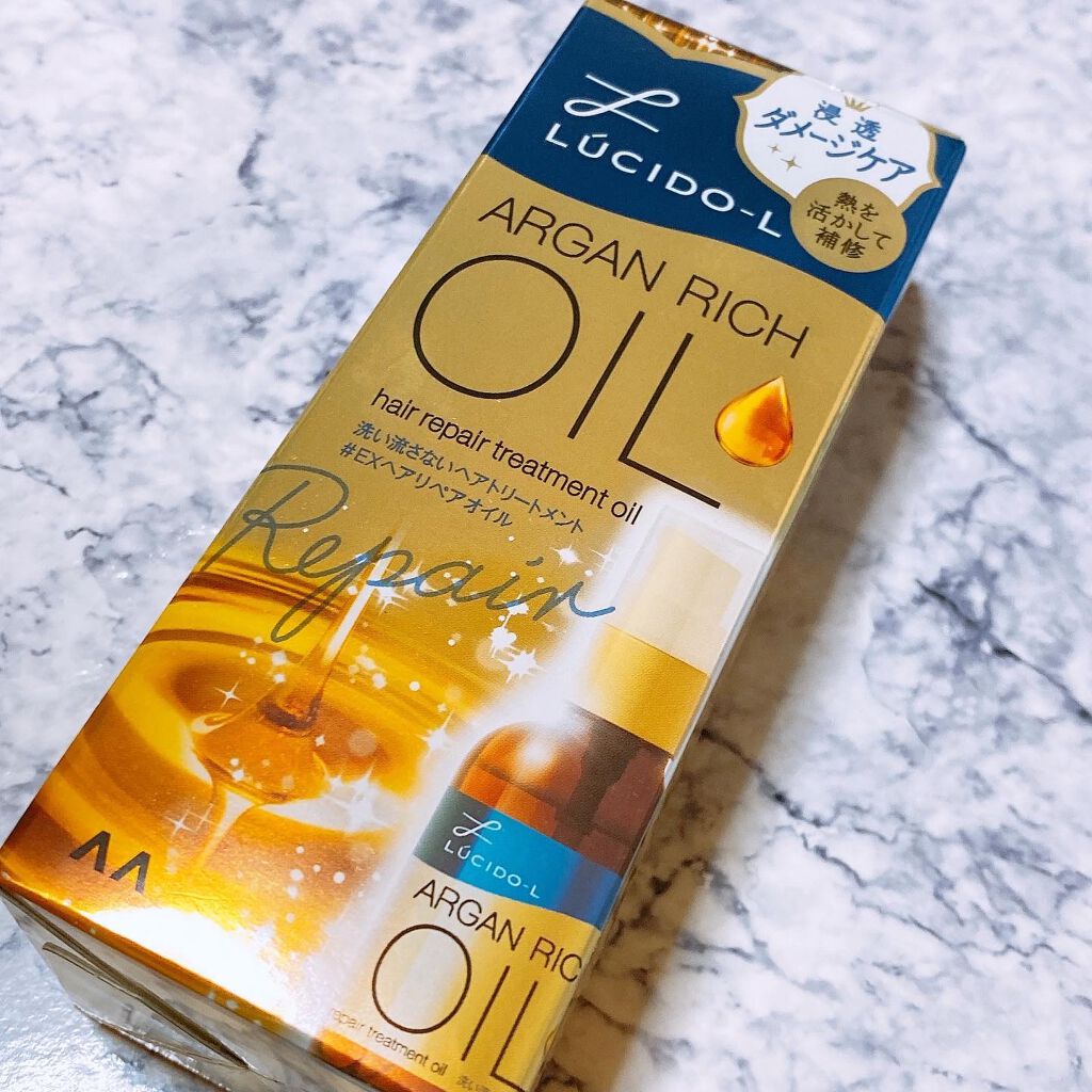 #最近の購入品 ✨

#ルシードエル 
#オイルトリートメント 
EXヘアリペアオイル

久しぶりの#ヘアケア用品 ‼️
前に同じシリーズの#ヘアオイル 
の方を使った事があったんだけど
その時も髪の毛めちゃくちゃサラサラ
になったのを思い