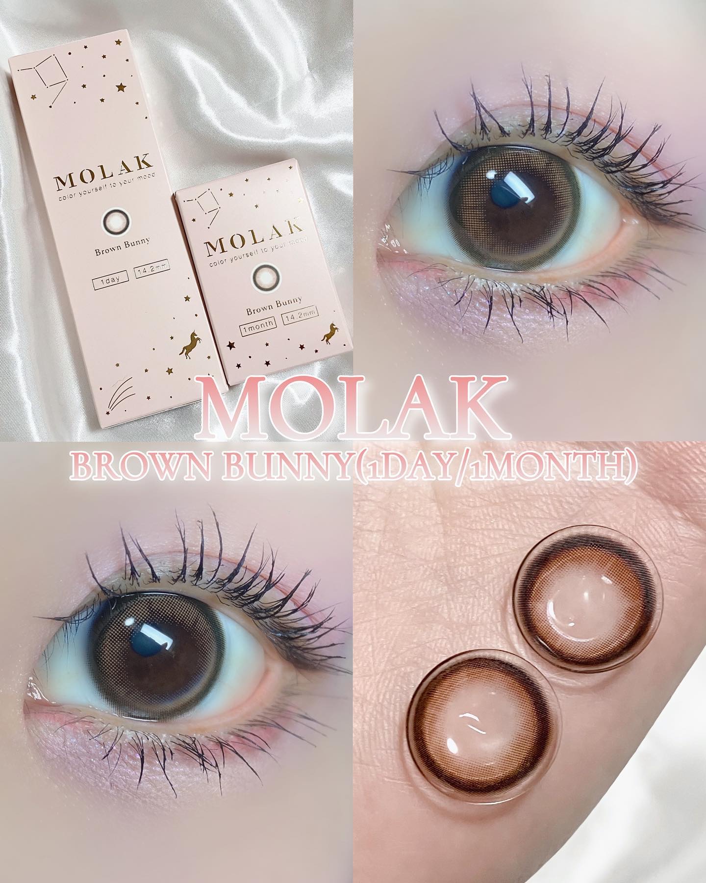 MOLAK 1day/MOLAK/ワンデー（１DAY）カラコンを使ったクチコミ（1枚目）