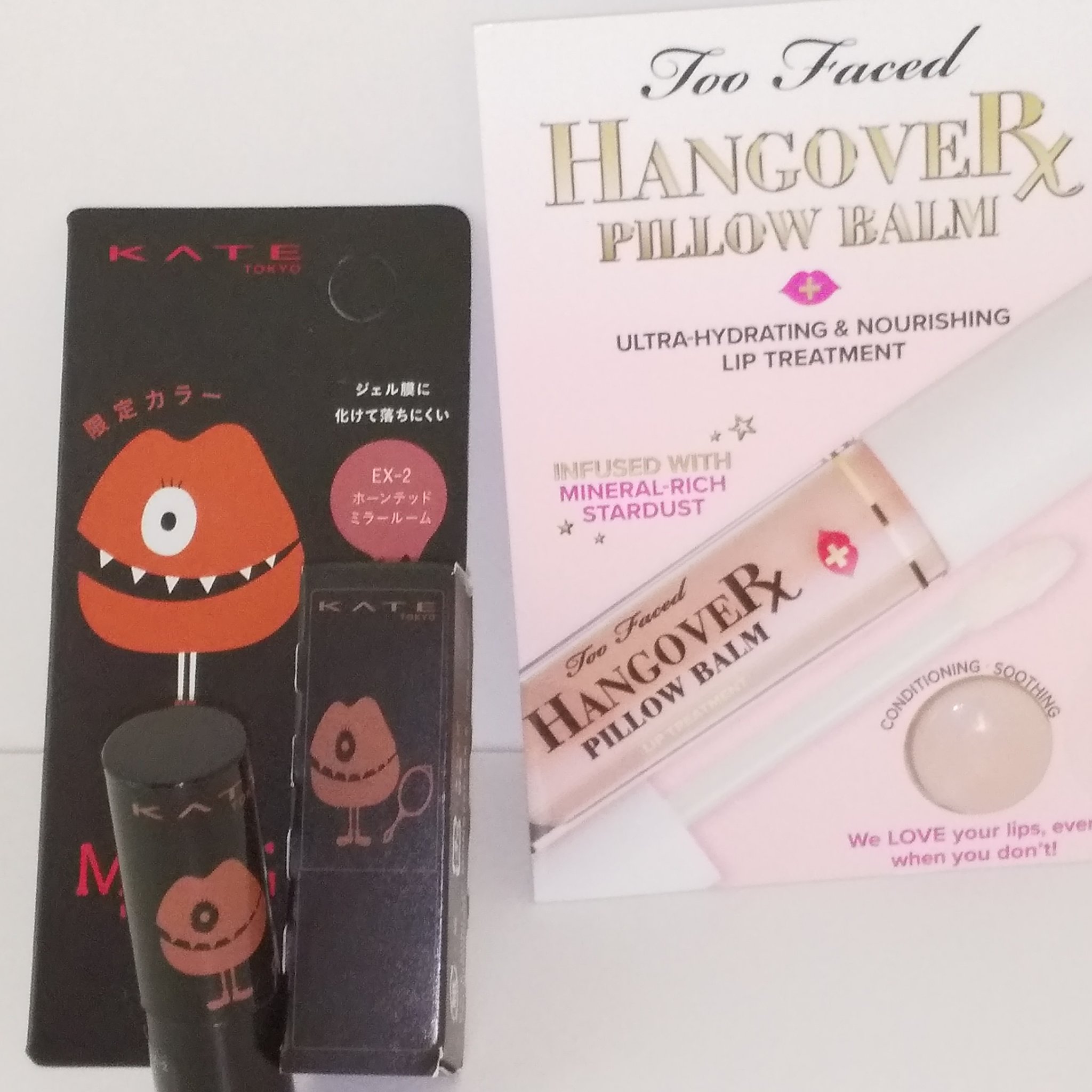 ～トゥー フェイスド ハングオーバー～ ピロー バーム リップ トリートメント/Too Faced/リップ美容液を使ったクチコミ（3枚目）