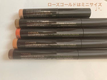 キャビアスティック アイカラー 12 COPPER/ローラ メルシエ/ジェル・クリームアイシャドウを使ったクチコミ（3枚目）