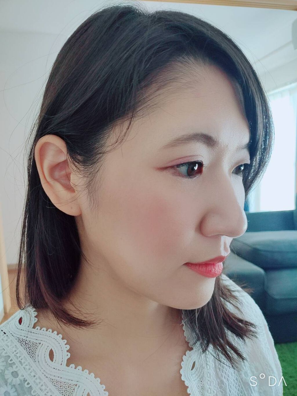 チアミーアップ グロウイング ブラッシュ＆リップ/Awake/口紅を使ったクチコミ（2枚目）