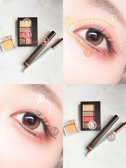 ショコラスウィート アイズ/リンメル ロンドン/アイシャドウパレットを使ったクチコミ(2枚目)