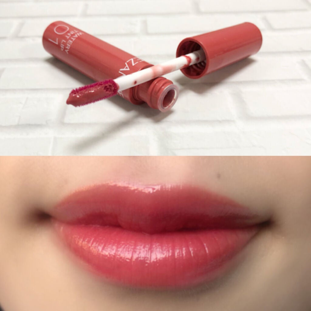 ウォータリーティントリップ/CEZANNE/リップティントを使ったクチコミ(5枚目)