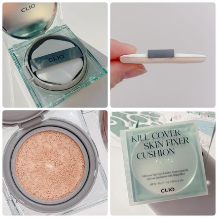 クリオ キル カバー スキン フィクサー クッション/CLIO/クッションファンデーションを使ったクチコミ(2枚目)