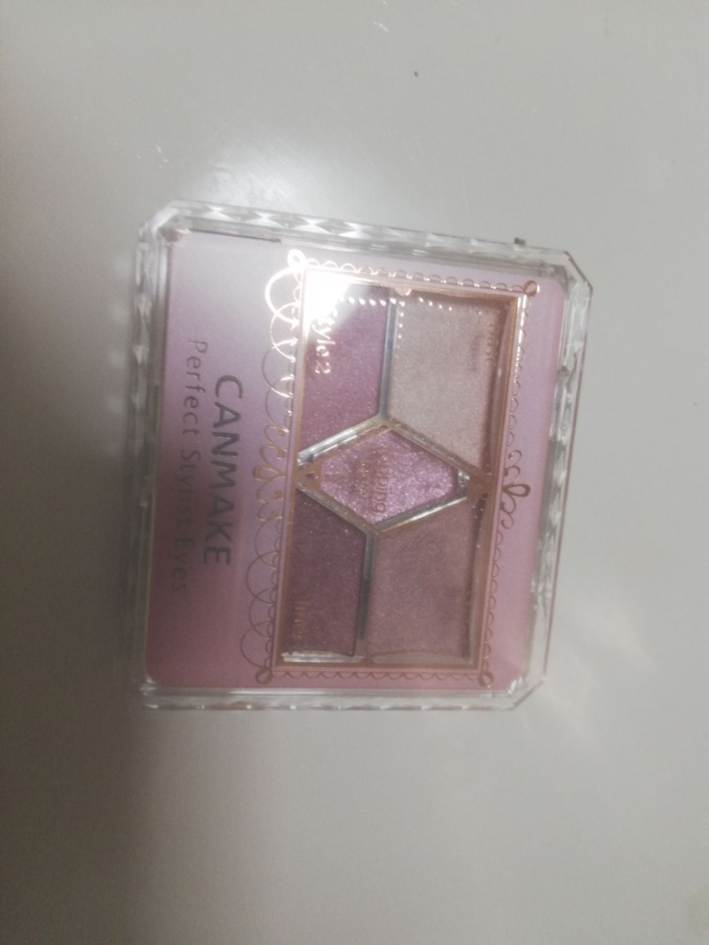 【旧品】パーフェクトスタイリストアイズ/キャンメイク/アイシャドウパレットを使ったクチコミ(1枚目)