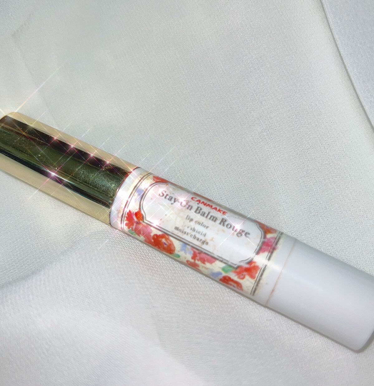 ステイオンバームルージュ（ティントタイプ） T01 リトルアネモネ/キャンメイク/リップティントを使ったクチコミ（1枚目）