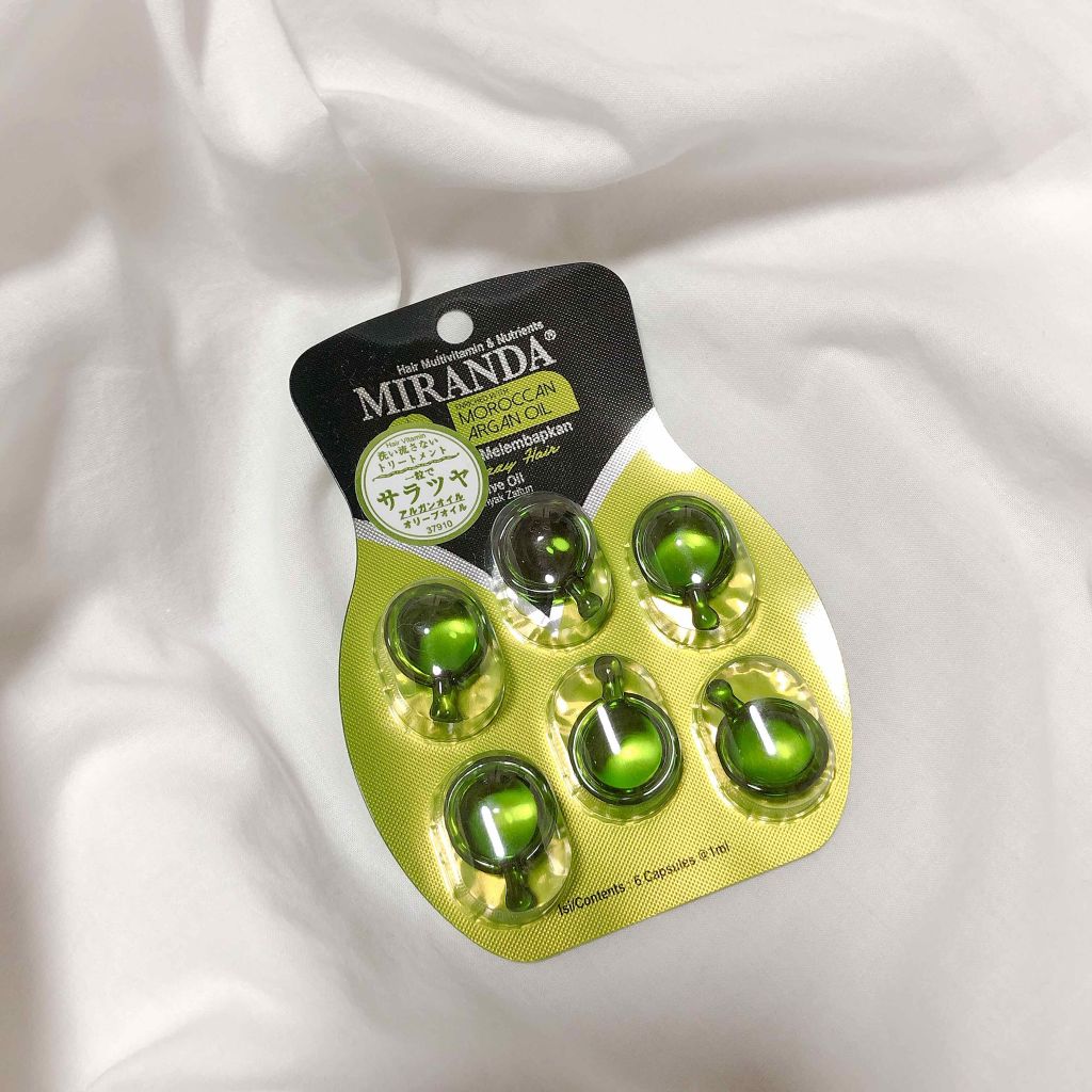 ヘアビタミン ニュートリヘアオイル/MIRANDA/ヘアオイルを使ったクチコミ(1枚目)