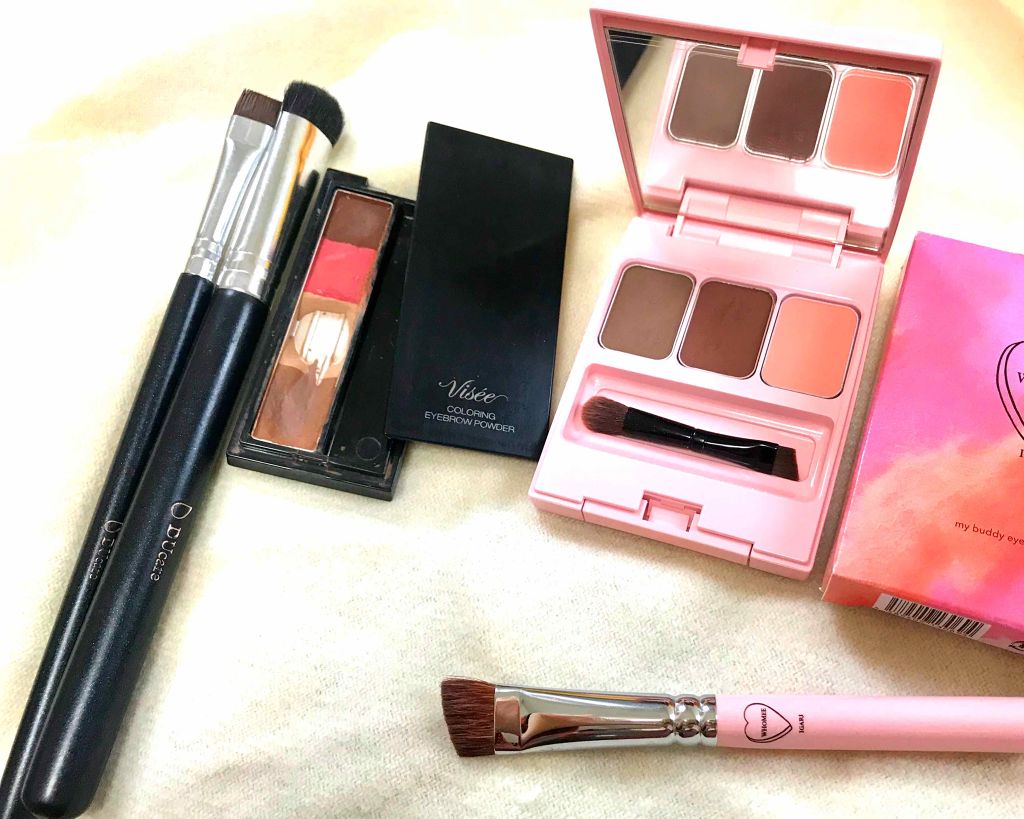 リシェ カラーリング アイブロウパウダー/Visée/パウダーアイブロウを使ったクチコミ(1枚目)