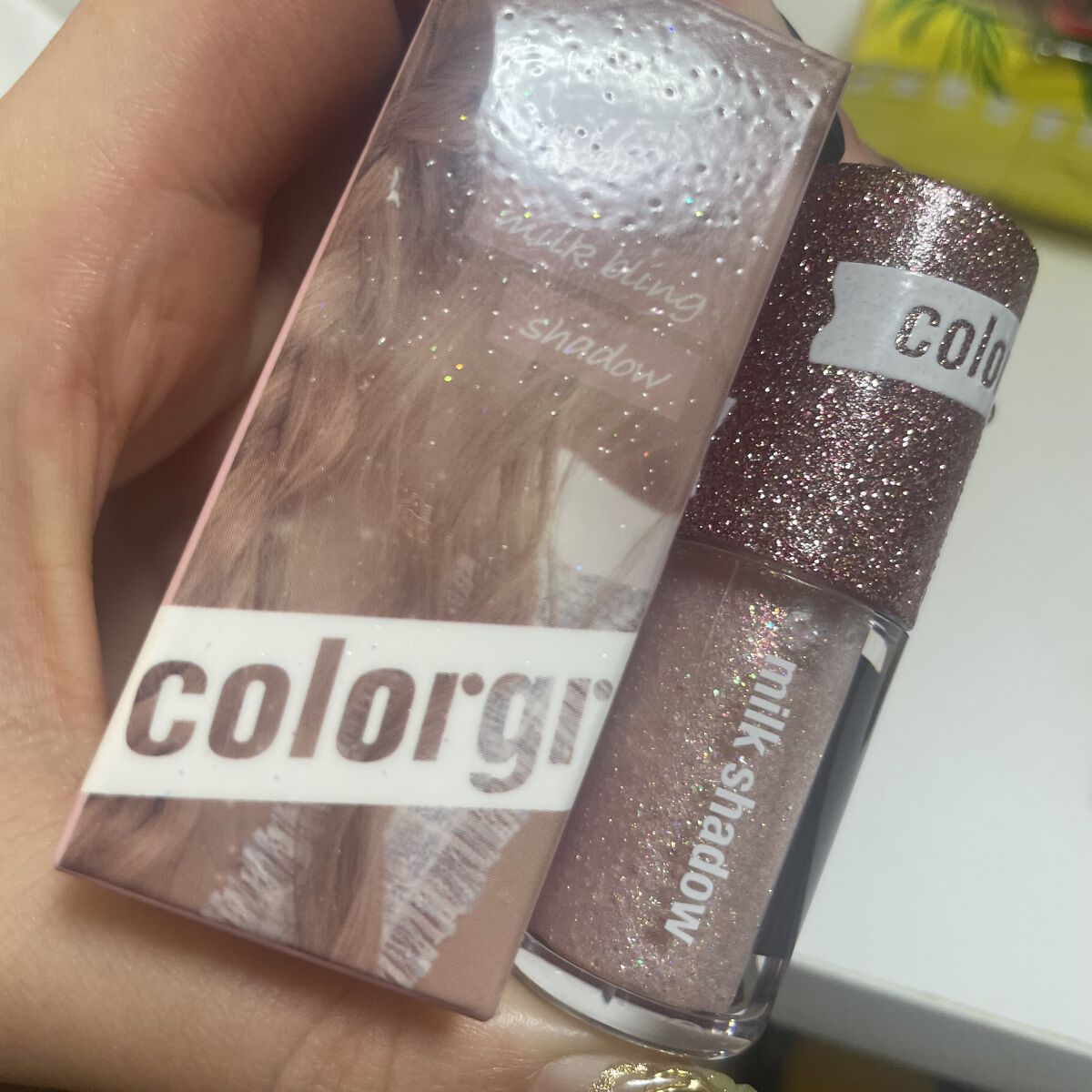 ミルクブリングシャドウ/Colorgram/リキッドアイシャドウを使ったクチコミ（2枚目）