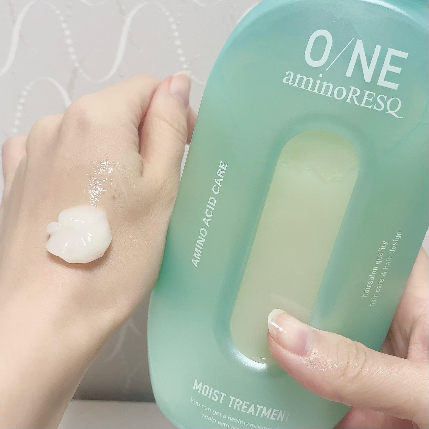 ワン アミノレスキューモイストシャンプー/トリートメント/アミノレスキュー/市販シャンプーを使ったクチコミ（3枚目）