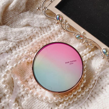 ピンクティーツリーカバークッション/APLIN/クッションファンデーションを使ったクチコミ(1枚目)