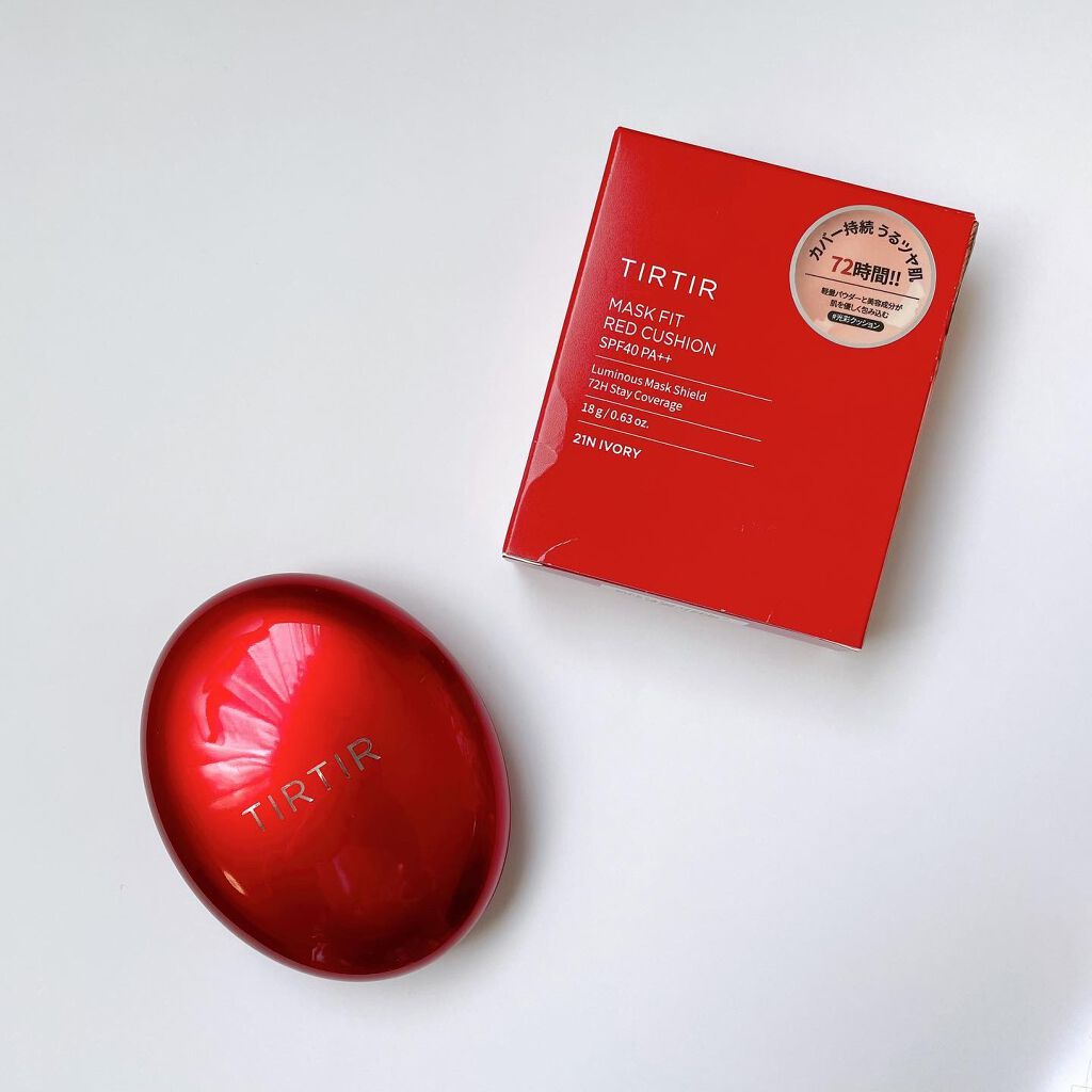 マスク フィット レッド クッション/TIRTIR(ティルティル)/クッションファンデーションを使ったクチコミ(1枚目)