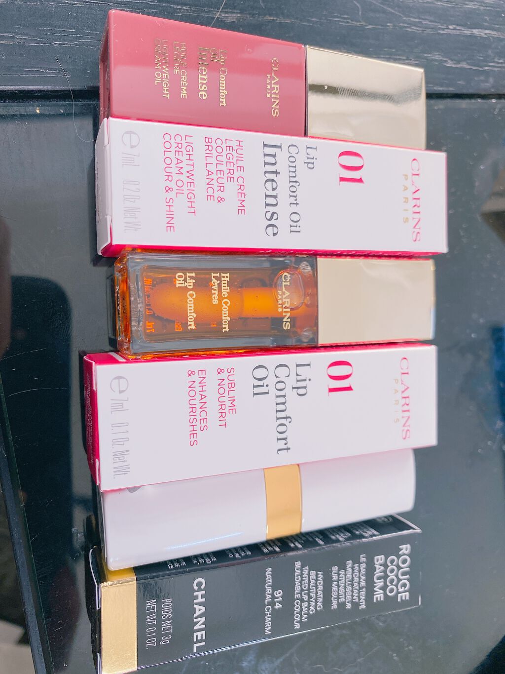 コンフォート リップオイル /CLARINS/リップグロスを使ったクチコミ（1枚目）