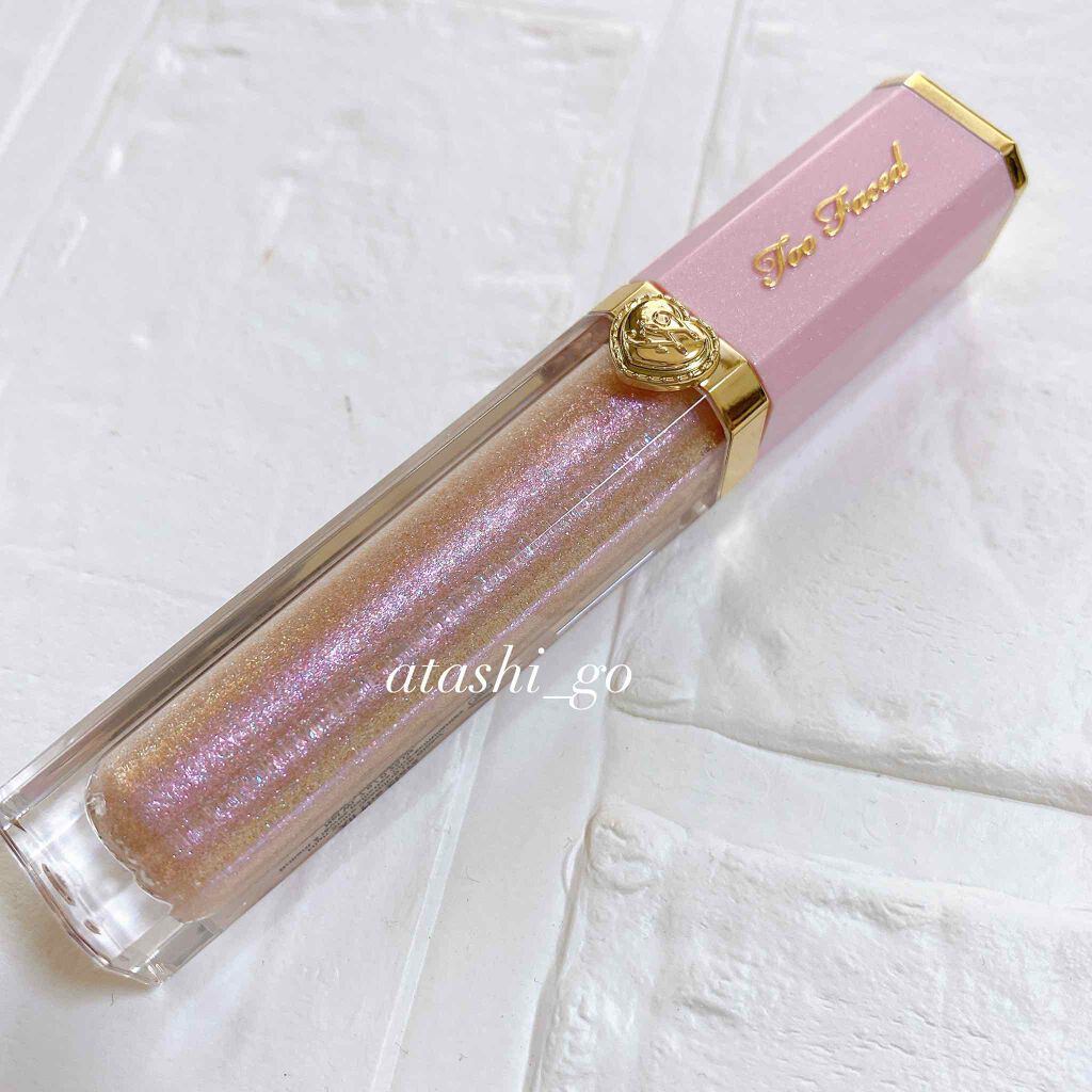 リッチ&ダズリン ハイシャイン スパークリング リップグロス/Too Faced/リップグロスを使ったクチコミ(2枚目)