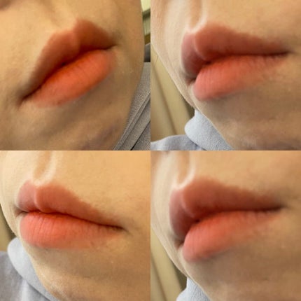 ブラーベルベットティント/dasique/リップティントを使ったクチコミ(5枚目)