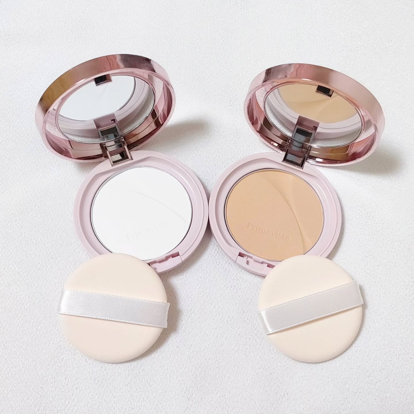 プリマヴィスタ シルキーラスティング プレスト レフィル シアーベージュ（レフィル）9g/プリマヴィスタ/プレストパウダーを使ったクチコミ（1枚目）