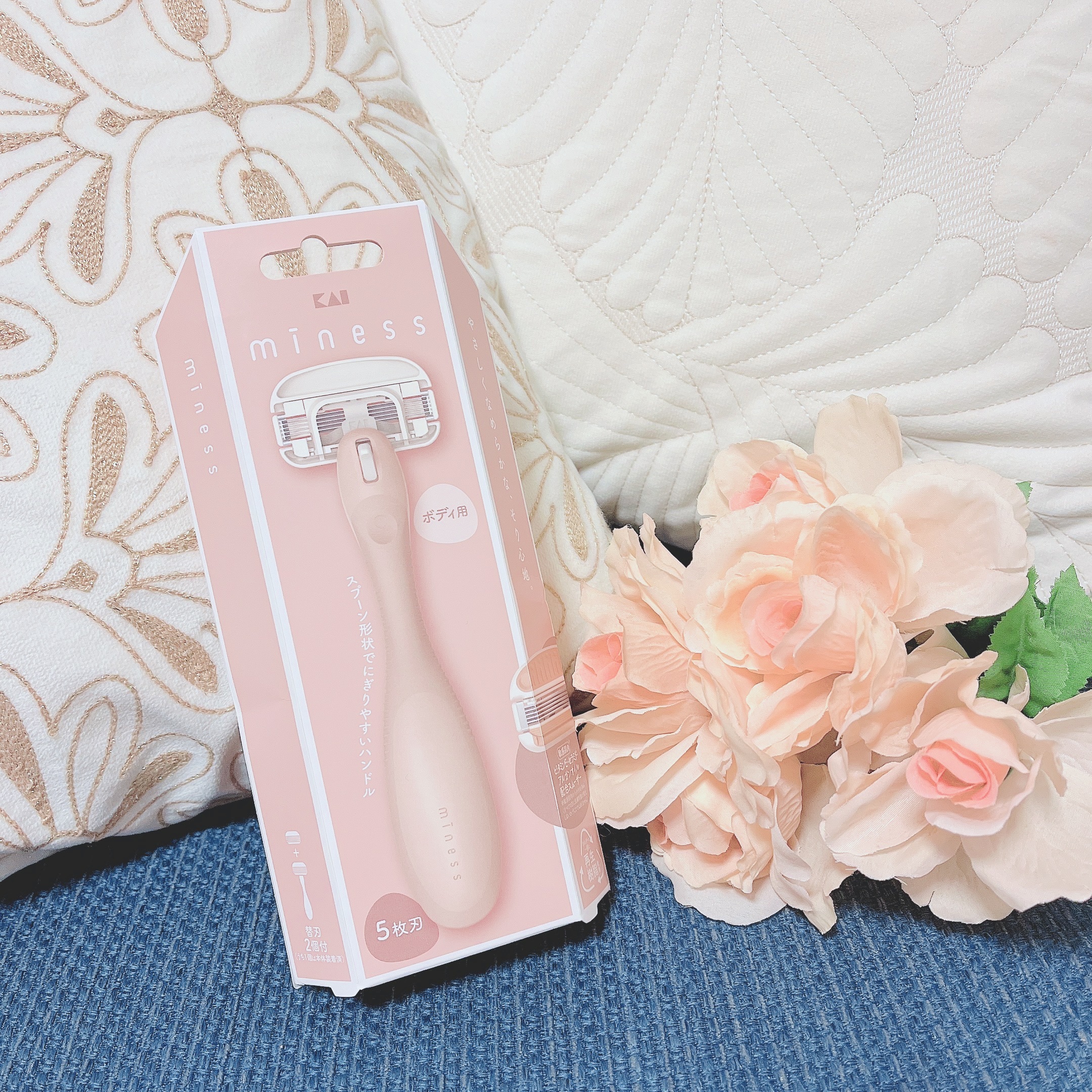 miness ボディ用カミソリ 替刃2個付/貝印/シェーバーを使ったクチコミ（1枚目）