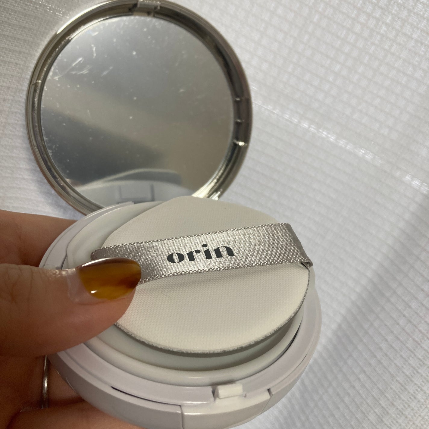 Glow High Cover Cushion/orin/クッションファンデーションを使ったクチコミ(3枚目)