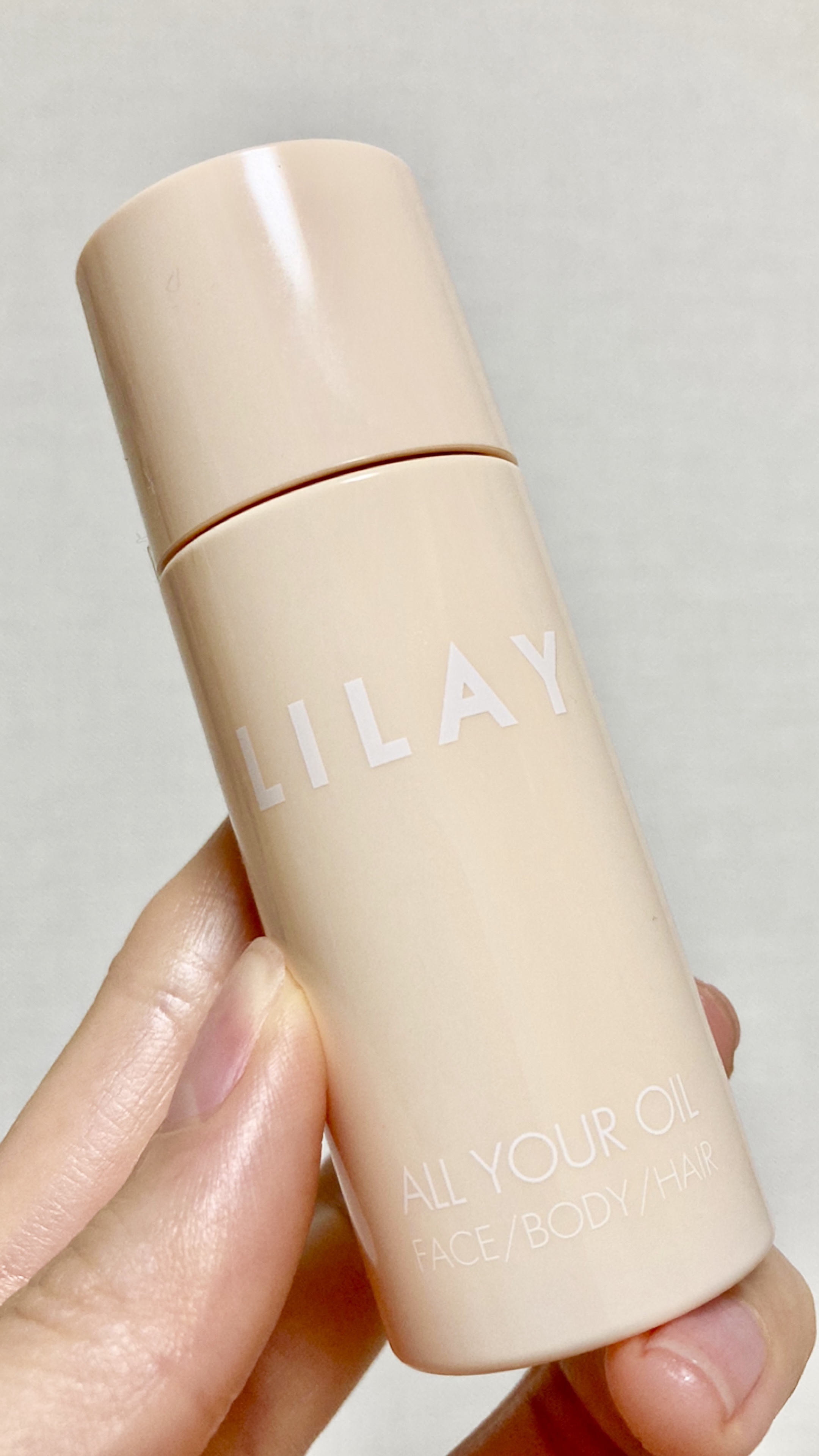 オールユアオイル/LILAY/フェイスオイルを使ったクチコミ（1枚目）