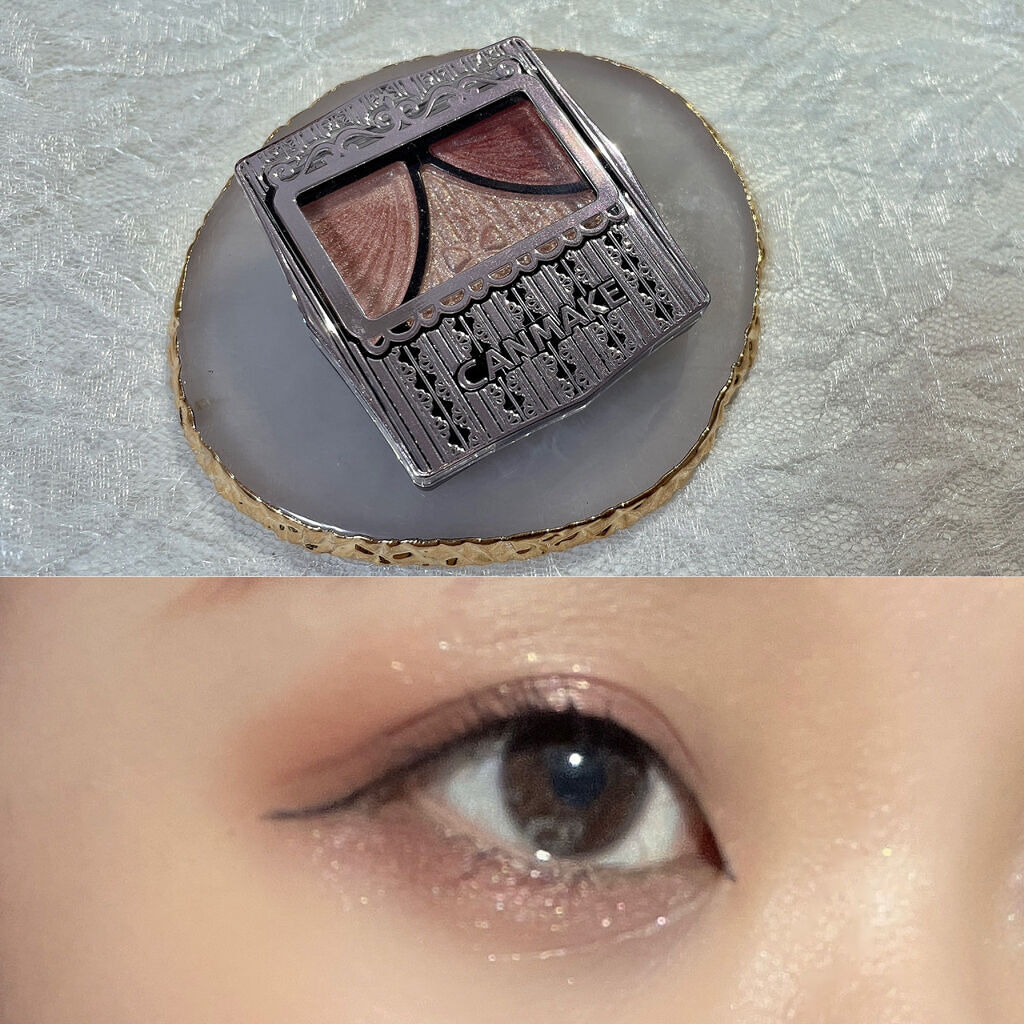 ジューシーピュアアイズ/キャンメイク/アイシャドウパレットを使ったクチコミ（1枚目）