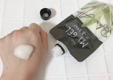 MY GEL 岩塩スクラブ/COSME RECIPE/ボディスクラブを使ったクチコミ(2枚目)