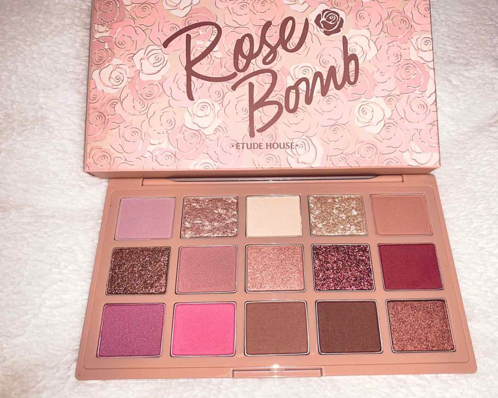 プレイカラーアイパレット ローズボム/ETUDE/アイシャドウパレットを使ったクチコミ(2枚目)